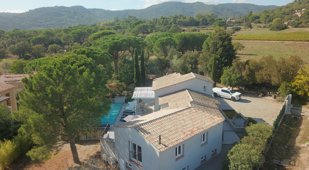 Villa des Lunes - aerial view 1
